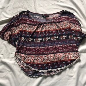 Colorful Foley Elephant Shirt